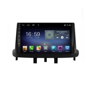 Navigatie Renault Megane 3 Fluence F-145 Octa Core cu Android Radio Bluetooth Internet GPS WIFI DSP 8+128GB 4G