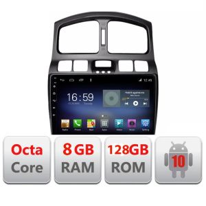 Navigatie HHyundai Santa Fe 2000-2006 Android radio gps internet Octa Core 8+128 LTE Kit-santafe-old+EDT-E609
