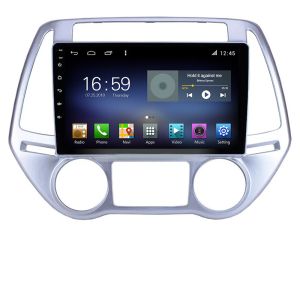 Navigatie HHyundai I20 2011-2014 manual si automat Android radio gps internet Octa Core 8+128 LTE Kit-i20-2012+EDT-E609