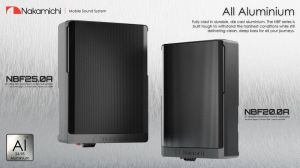 Subwoofer auto activ Nakamichi  10"  1000W max, sub scaun