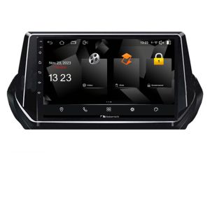 Navigatie Peugeot 2008 2020- Android radio gps internet quad core 4+64 carplay android auto