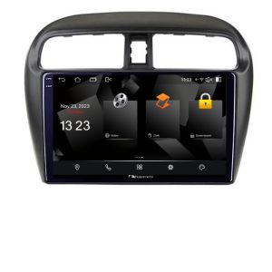 Navigatie Mitsubishi Space Star Mirage Attrage 2012- Android Octa Core 720p 4+64 DSP 360 camera carplay android auto