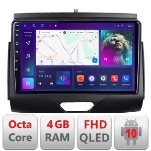 Navigatie Ford Ranger B-574 Android Ecran QLED octa core 4+64 carplay android auto KIT-574+EDT-E309V3