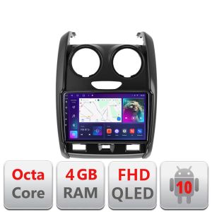 Navigatie Dacia Duster 2012-2019 B-157 Android Ecran QLED octa core 4+64 carplay android auto KIT-157+EDT-E309V3