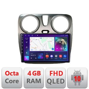 Navigatie Dacia Dokker Android Ecran QLED octa core 4+64 carplay android auto kit-dokker+EDT-E309V3