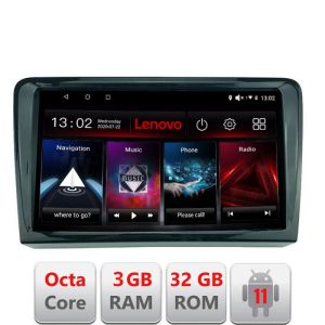 Navigatie VW PQB D-VW Octa Core cu Android Radio Bluetooth Internet GPS WIFI DSP 3+32 GB 4G KIT-vw+EDT-E510-LIT LENOVO LITE
