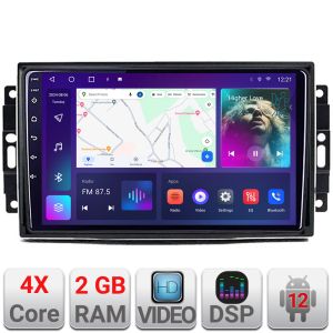 Navigatie Chrysler Jeep A-202 2+32 GB Android Waze USBNavigatie Internet Youtube Radio v1