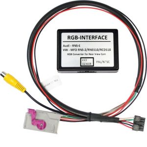 Interfata camera video auto Audi RNS E v1