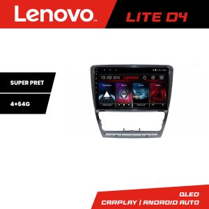 Navigatie Skoda Octavia 2 2005-2013 Lenovo Kit-005 4+64 GB Android Waze USB Navigatie Internet Youtube Radio