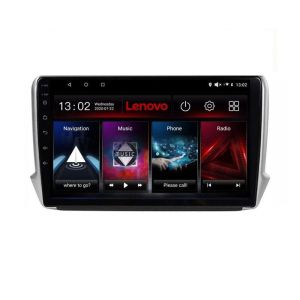 Navigatie Peugeot 208/2008 Lenovo Kit-PSA 4+64 GB Android Waze USB Navigatie Internet Youtube Radio