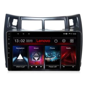 Navigatie Toyota Yaris 2008-2011 Lenovo Kit-YARIS08 4+64 GB Android Waze USB Navigatie Internet Youtube Radio Lenovo