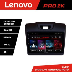 Navigatie Isuzu D-Max  Lenovo Kit-2234 8 core QLED 2K 4+64 360 Android Waze USB Navigatie Internet Youtube Radio