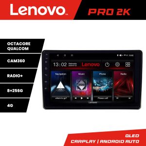 Navigatie Audi A4 B6  Lenovo Kit-050 8 core QLED 2K 8+256 360 Android Waze USB Navigatie Internet Youtube Radio v1
