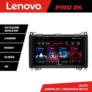 Navigatie Mercedes VW Lenovo Kit-068 8 core QLED 2K 8+256 360 Android Waze USB Navigatie Internet Youtube Radio v1