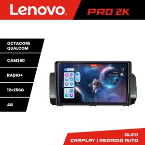 Navigatie Dacia Logan Sandero Jogger LOGAN-2022 Android radio gps internet 8 core QLED 2K 12+256 360 Lenovo