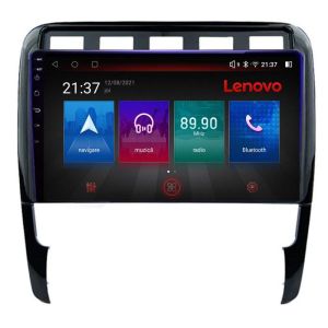 Navigatie Porsche Cayenne 2002-2011 Lenovo Kit-443 8 core QLED Qualcomm 4+64 360 Android Waze USB Navigatie Internet Youtube Radio