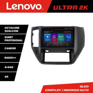 Navigatie Nissan Patrol 2005-2011 Android radio gps internet 8 core QLED Qualcomm 4+64 360GB 4-Core Lenovo