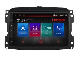 Navigatie Fiat 500 2015-2021 Octa Core Android Radio Bluetooth GPS WIFI/4G DSP 2K 8+128GB 360 Toslink