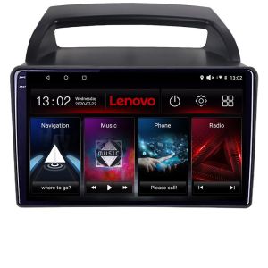 Navigatie Kia Carnival 2006-2014 Android radio gps internet 8 core QLED 2K 8+256 360 Lenovo