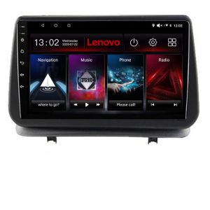 NavigatieRenault Clio 3 2005-2013 Lenovo Kit-Clio3 8 core 6+128 GB Android Waze USB Navigatie Internet Youtube Radio