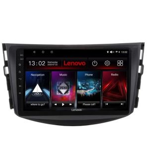 Navigatie Toyota RAV4 Lenovo Kit-018 8 core QLED 2K 4+64 360 Android Waze USB Navigatie Internet Youtube Radio