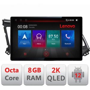 Navigatie HHyundai Elantra 2018- N-1581 ecran 13" 2K 8+128 Android Waze USB Navigatie 4G 360 Toslink Youtube Rad