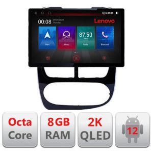 Navigatie Renault Clio 4 V1 N-467 ecran 13" 2K 8+128 Android Waze USB Navigatie 4G 360 Toslink Youtube Radio KI