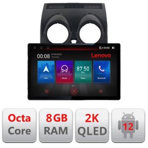 Navigatie Nissan Qashqai N-499 ecran 13" 2K 8+128 Android Waze USB Navigatie 4G 360 Toslink Youtube Radio KIT-4