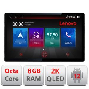 Navigatie Toyota Auris 2017- N-AURIS ecran 13" 2K 8+128 Android Waze USB Navigatie 4G 360 Toslink Youtube Radi