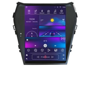 Navigatie HHyundai Santa Fe 2012-2018 tip tesla radio gps internet 4 Core carplay android auto 2+32 kit-tesla-209+EDT