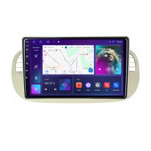 Navigatie Fiat 500 intre anii 2007-2015 Android radio gps internet  2+32 Kit-fiat500+EDT-E209