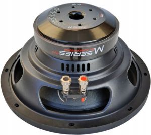 Subwoofer pasiv cu incinta 30L Audio System SUBFRAME M10-2 EVO, 600 watts, 2 ohm, 2 x 250 mm, 2 x 10", roata de rezerva