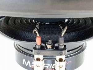 Subwoofer pasiv cu incinta 30L Audio System SUBFRAME M10-2 EVO, 600 watts, 2 ohm, 2 x 250 mm, 2 x 10", roata de rezerva