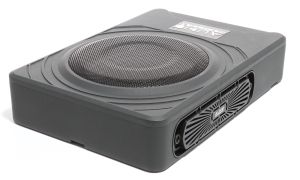 Subwoofer activ underseat Audio System US08 ACTIVE 24V, 225 watts, 2 ohm, 200mm, 8", sub scaun alimentare la 24V pentru camioane