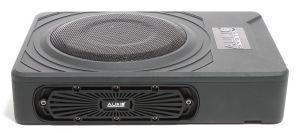 Subwoofer activ underseat Audio System US08 ACTIVE 24V, 225 watts, 2 ohm, 200mm, 8", sub scaun alimentare la 24V pentru camioane