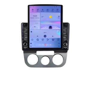 Navigatie VW Golf 5 2004-2010 clima manuala Android radio gps internet quad core 2+32 ecran vertical 9.7" KIT-golf5-manual+EDT-E708