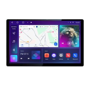 Navigatie dedicata BMW Seria 3 E46 N-052 Edonav ecran 13" 2K 8 si 128 Android Waze USB Navigatie 4G 360 Toslink Youtube Radio KIT-