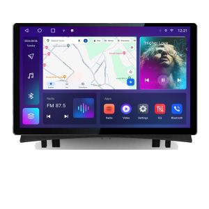Navigatie dedicata Renault Megane 2 N-098 Edonav ecran 13" 2K 8 si 128 Android Waze USB Navigatie 4G 360 Toslink Youtube Radio KIT