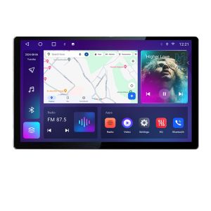 Navigatie dedicata Mercedes Clasa R N-215 Edonav ecran 13" 2K 8 si 128 Android Waze USB Navigatie 4G 360 Toslink Youtube Radio KIT