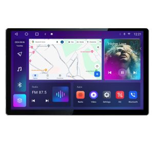 Navigatie dedicata Peugeot 508 N-5637 Edonav ecran 13" 2K 8 si 128 Android Waze USB Navigatie 4G 360 Toslink Youtube Radio KIT-563