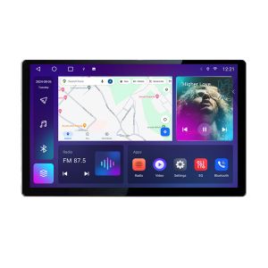 Navigatie dedicata Volvo S80 2004-2006 N-S80 Edonav ecran 13" 2K 8 si 128 Android Waze USB Navigatie 4G 360 Toslink Youtube Radio