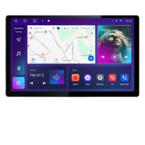 Navigatie dedicata Cadillac CTS  2003-2007 Edonav ecran 13" 2K 8 si 128 Android Waze USB Navigatie 4G 360 Toslink Youtube Radio KI