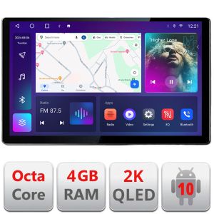 Navigatie dedicata Eclipse Cross 2019- N-eclipse Edonav ecran 13" 2K 4+32 Android Waze USB Navigatie 4G 360 Toslink Youtube Ra