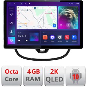 Navigatie dedicata Opel Karl 2017- N-karl Edonav ecran 13" 2K 4+32 Android Waze USB Navigatie 4G 360 Toslink Youtube Radio kit