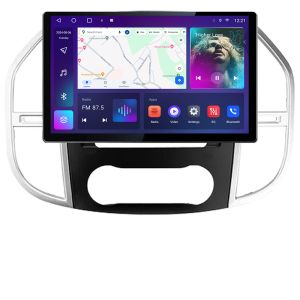 Navigatie dedicata Mercedes Vito w447 2016- Edonav ecran 13" 2K 8 si 128 Android Waze USB Navigatie 4G 360 Toslink Youtube Radio KIT-w447 si EDT-E513-PRO