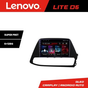 Navigatie Hyundai I30 2018-2021 Lenovo 8 core 6+128 GB Android Waze USB Navigatie Internet Youtube Radio