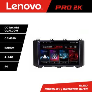 Navigatie Toyota Auris 2013-2018 Lenovo 8 core QLED 2K 4+64 360 Android Waze USB Navigatie Internet Youtube Radio