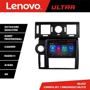 Navigatie Hummer H2 2002-2008 Lenovo 8 core QLED Qualcomm 4+64 360 Android Waze USB Navigatie Internet Youtube Radio